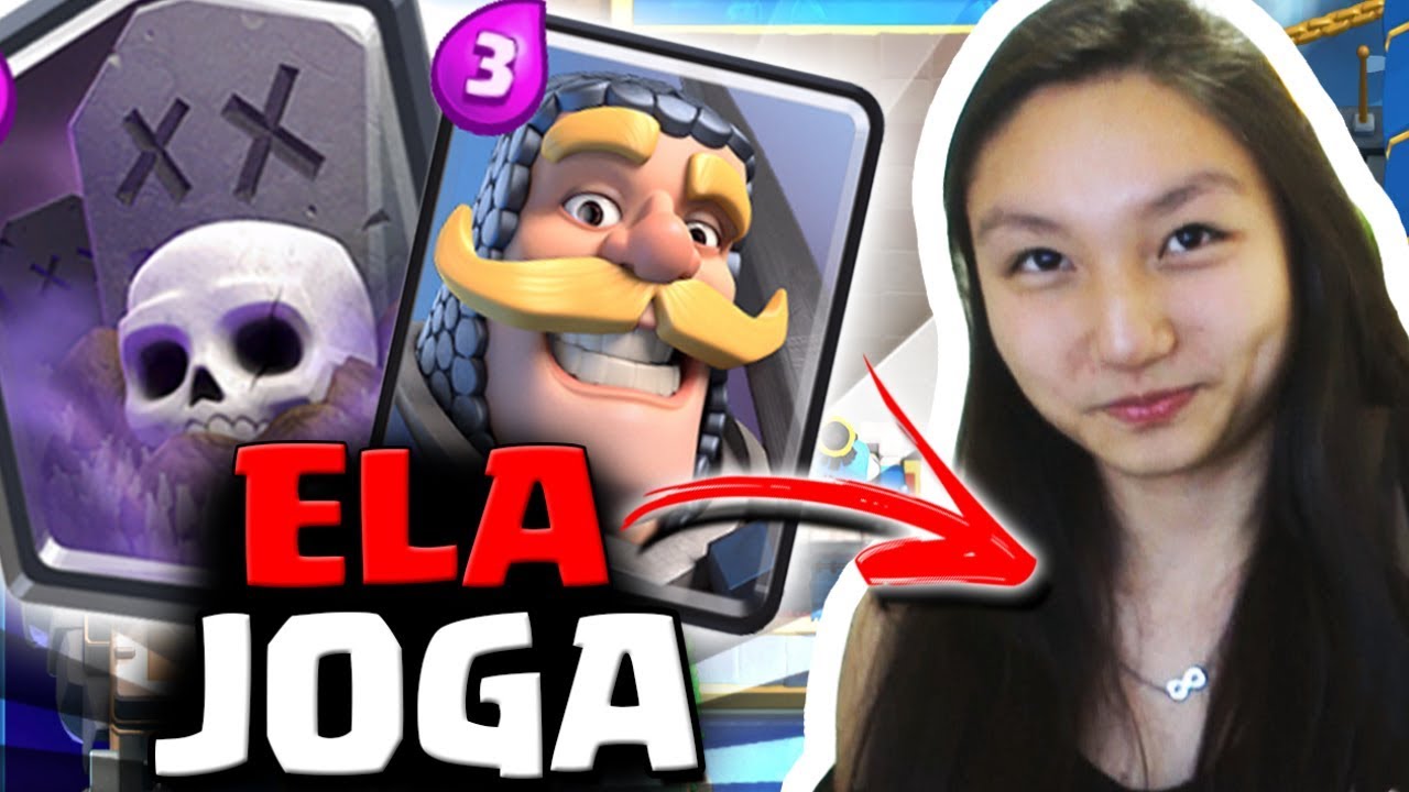 Ela Vai Usar O Deck Mais F Cil De Cemit Rio Do Clash Royale Clash