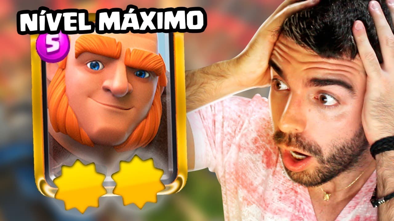 MELHOREI O GIGANTE PARA O NÍVEL MAXIMO ESTELAR DO CLASH ROYALE Well