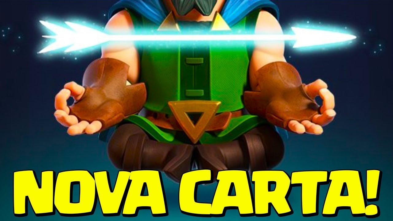 NOVA CARTA "ARQUEIRO MÁGICO" CONFIRMADA NO CLASH ROYALE 