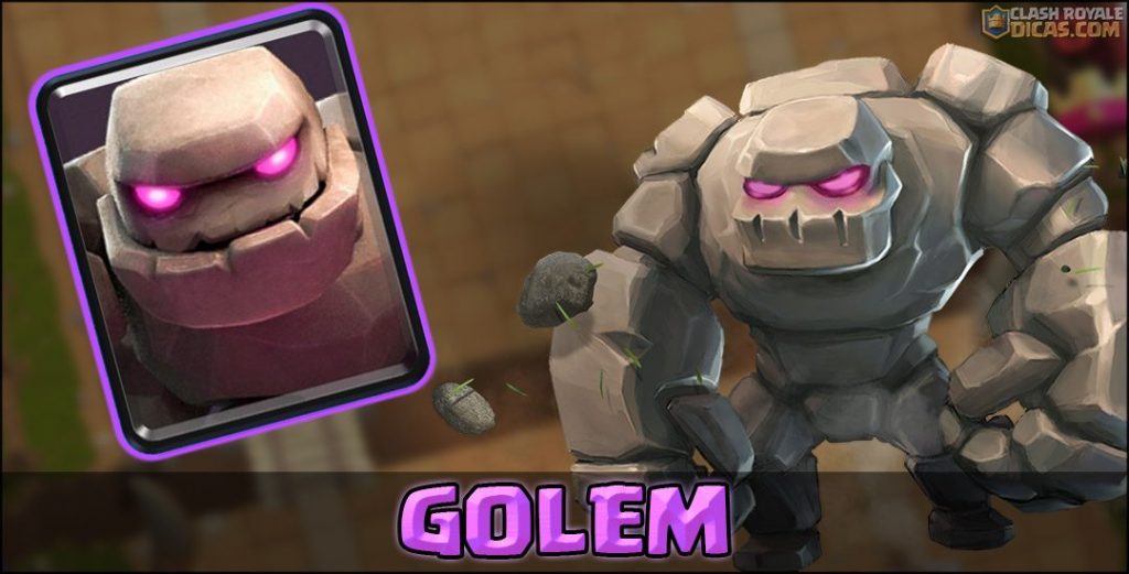 Golem Wiki da Carta Clash Royale Dicas