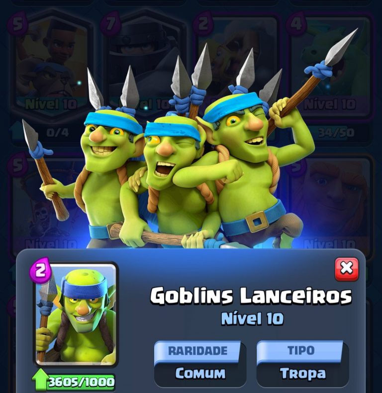 Bebê Dragão E Goblins Lanceiros Ganharam Novas Artes Na Página De Detalhes Clash Royale Dicas 0991