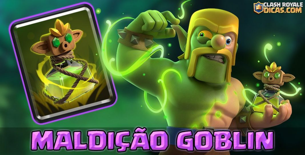 Feitiço Maldição Goblin no Clash Royale