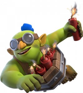 Carta do Goblin Demolidor no Clash Royale