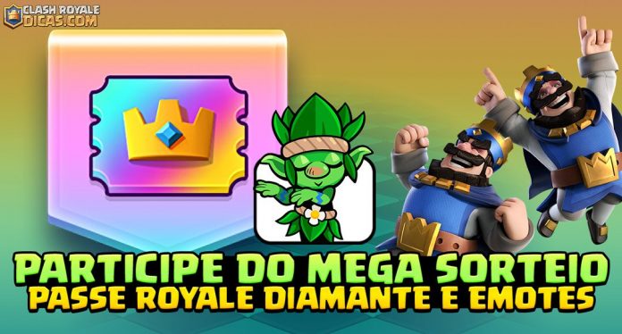 Sorteio Imperdível de Pass Royale Diamante e Emotes Exclusivos