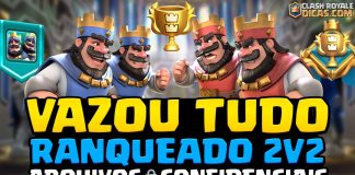 Vazou Novo Modo Ranqueado 2v2 em Clash Royale