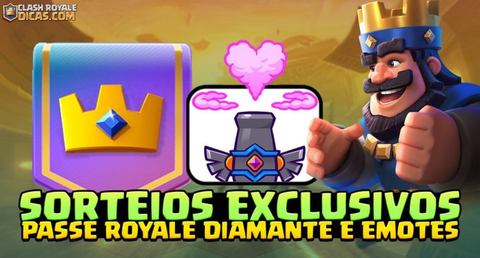 Sorteio Pass Royale Diamante e Emotes Exclusivos!