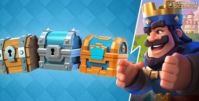 Experimentos nos Baús do Clash Royale