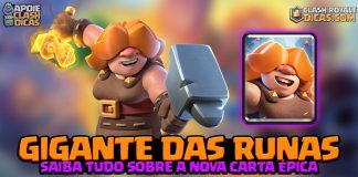 Gigante das Runas é a Nova Carta Épica de Clash Royale