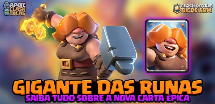 Gigante das Runas é a Nova Carta Épica de Clash Royale