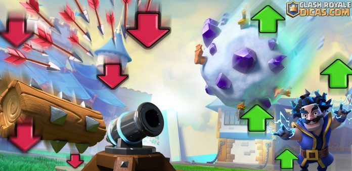 Balanceamento de Março no Clash Royale: Buffs, Nerfs e Reworks!